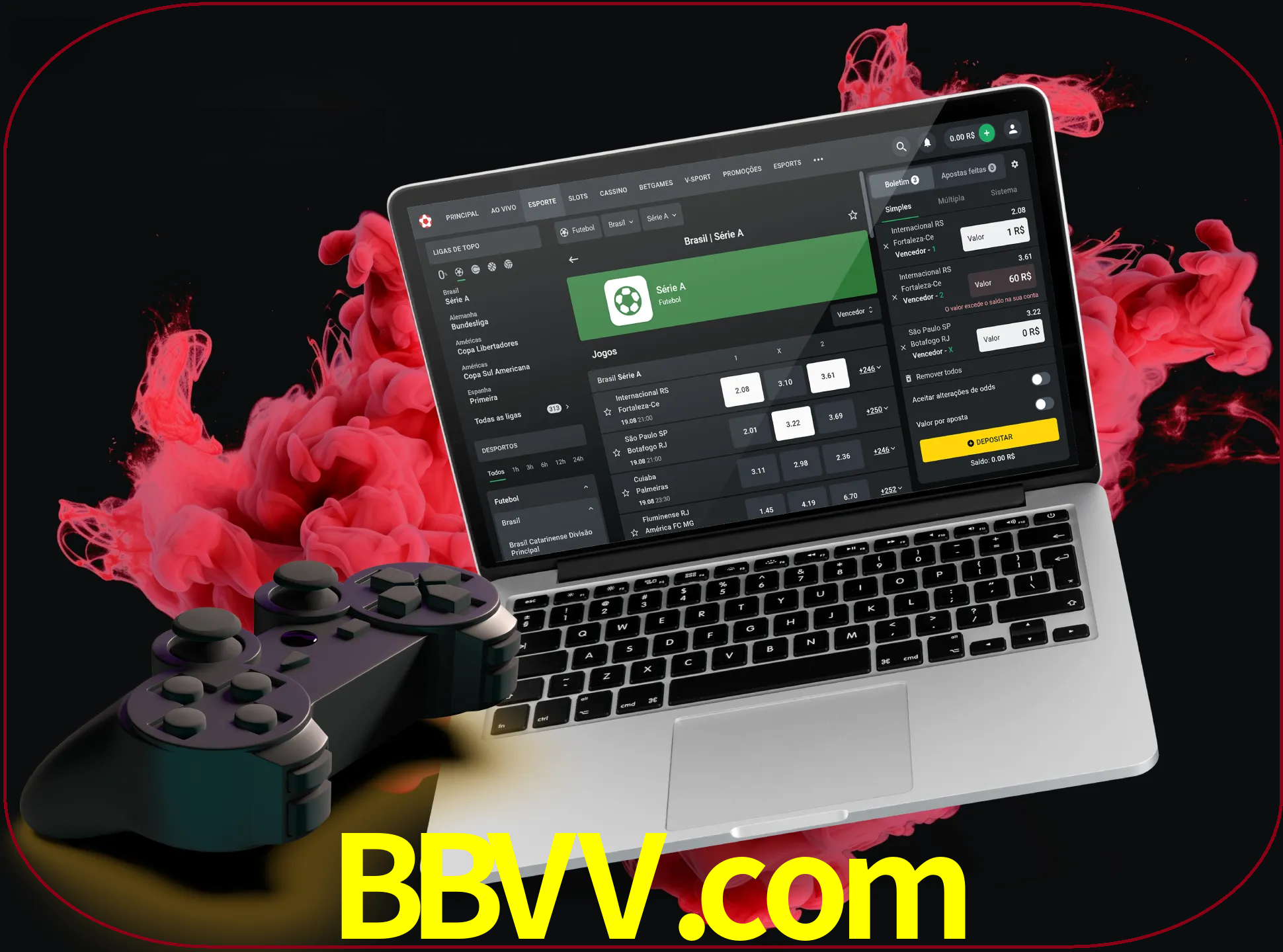 Visite a secção especial de jogos de vídeo em bbvv para descobrir em que jogos pode apostar e ganhar muito dinheiro.