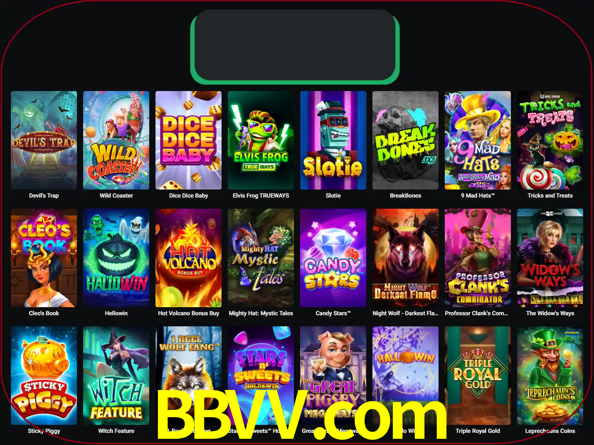 Procure por seus amados jogos de slot.